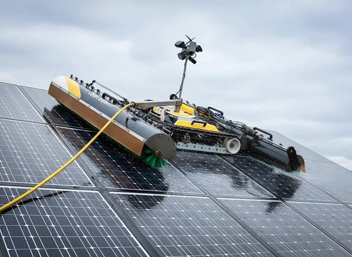 Robot nettoyeur SolarCleano F1 Mulhouse