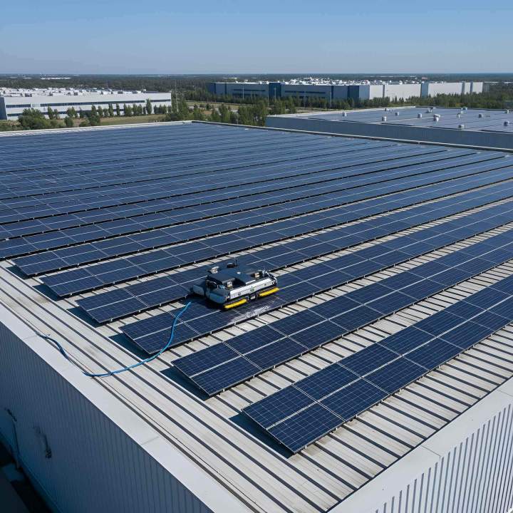 Entretien de centrales solaires Mulhouse